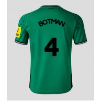 Fotbalové Dres Newcastle United Sven Botman #4 Venkovní 2023-24 Krátký Rukáv